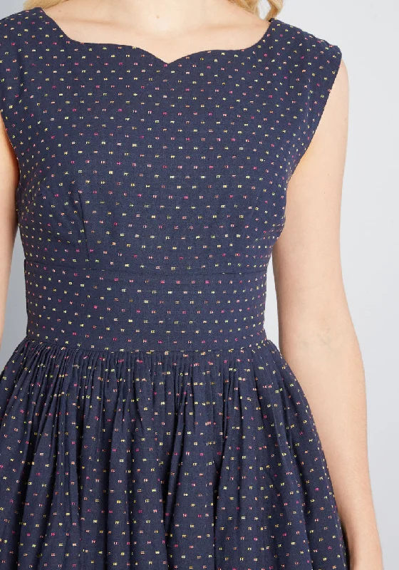 Fabulous Fit and Flare Dress with Pockets