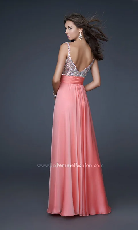 Long Formal La Femme Dress 16802