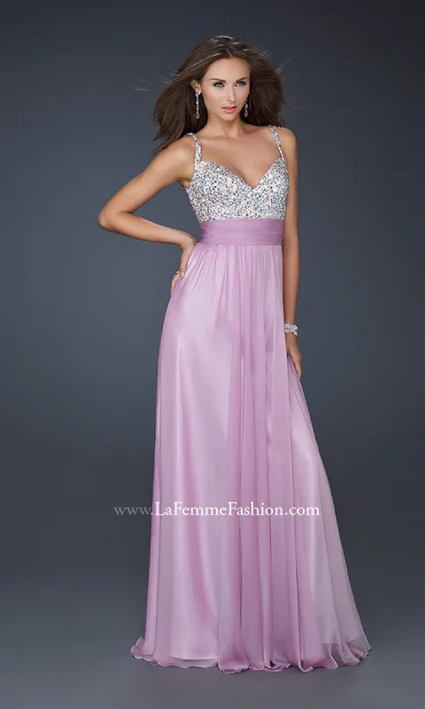 Long Formal La Femme Dress 16802