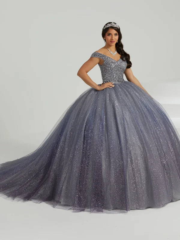 Ombre Off Shoulder Quinceanera Dress by Fiesta Gowns 56475