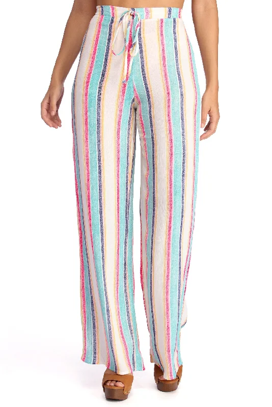 Sweet Like Candy Striped Pants