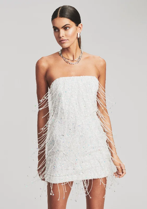 Heather Sequin Star Fringe Dress