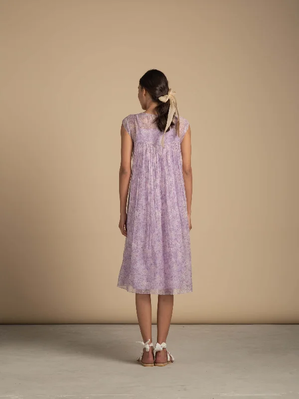 Lavender Lane Smock Dress