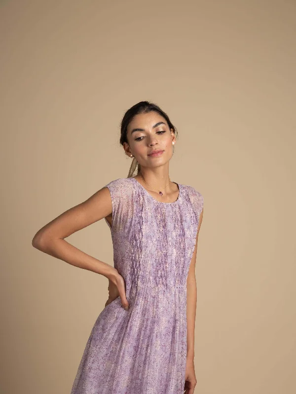 Lavender Lane Smock Dress