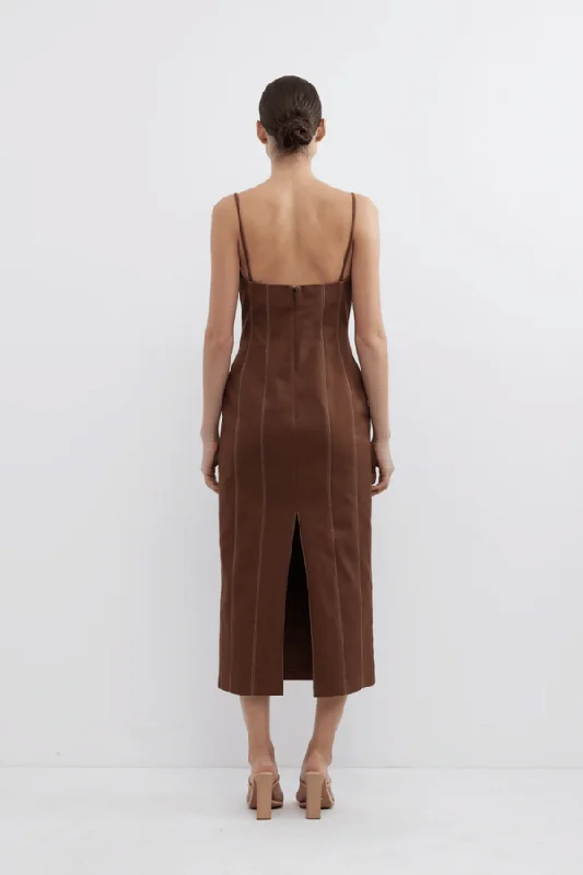 Aldo Midi Dress Fudge