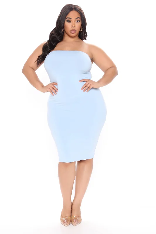 Rhianna Tube Dress - Blue