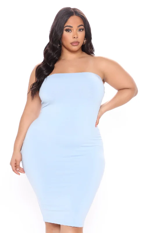 Rhianna Tube Dress - Blue