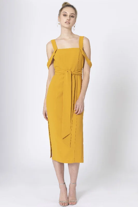 High way Dress Yellow