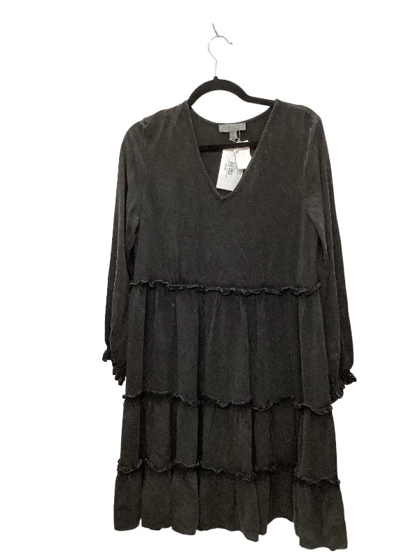 Black Dress Casual Short She + Sky, Size S