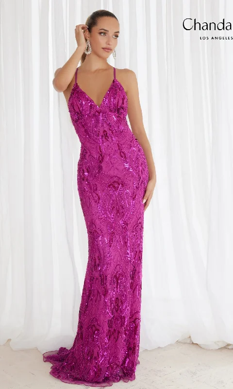 Long Prom Dress 30047 by Chandalier