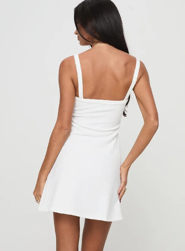 De Santis Mini Dress Cream