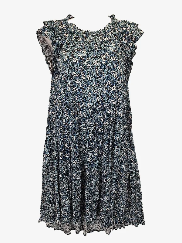 Decjuba Floral Casual Gathered Midi Dress Size S