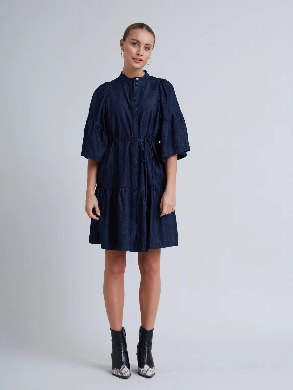 LobeliaBBImila dress - Blue Denim