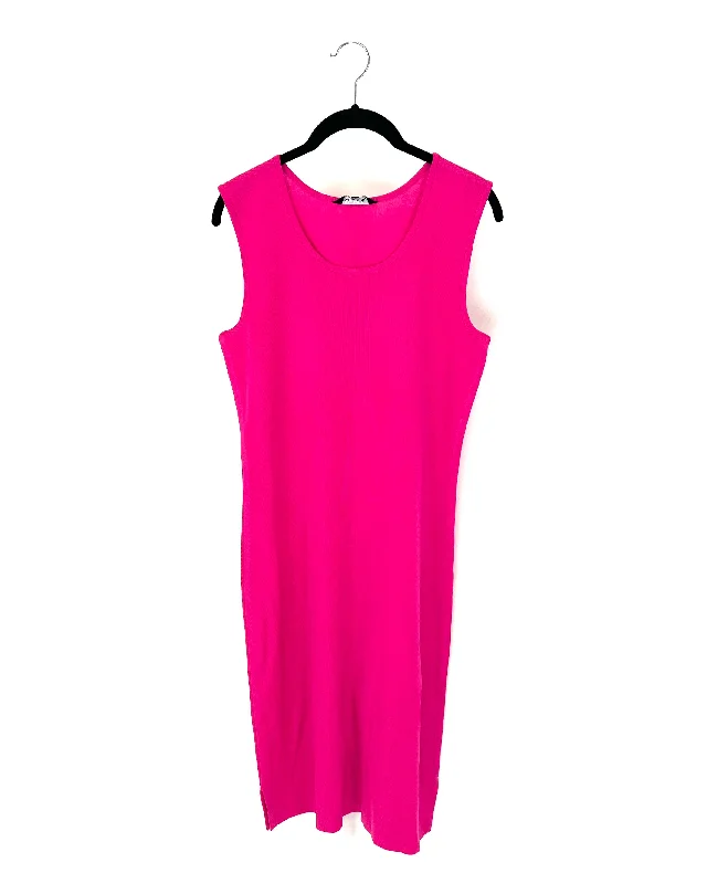 Hot Pink Dress - Size 6-8