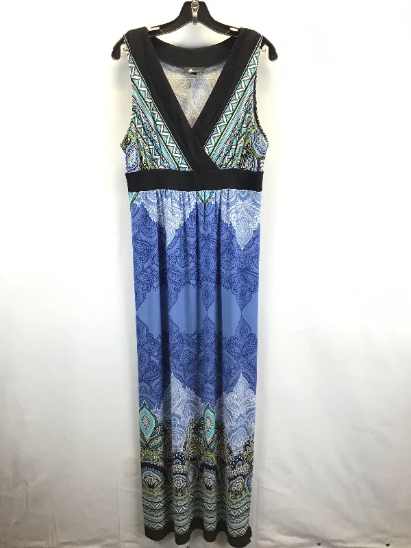 Multi-colored Dress Casual Maxi Ab Studio, Size L