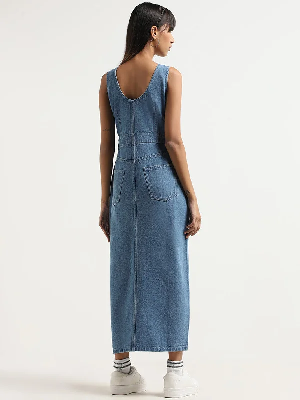 Nuon Blue Denim Dress