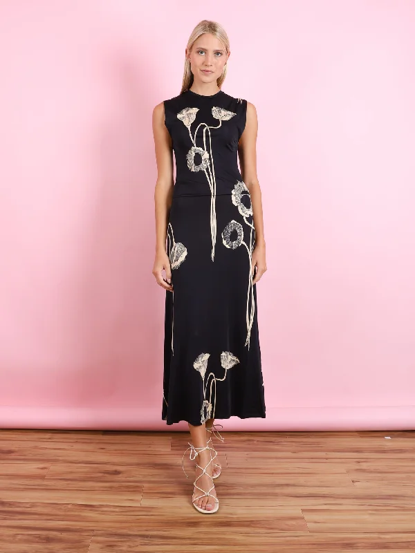 Oriental Chronicles Ankle Dress