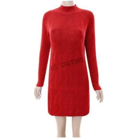 Sexy Knitted Long Sleeve Dress