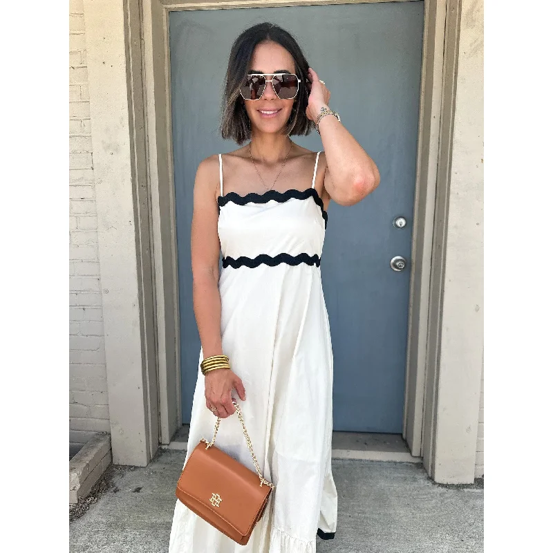 Yours Forever Oatmeal Maxi Dress