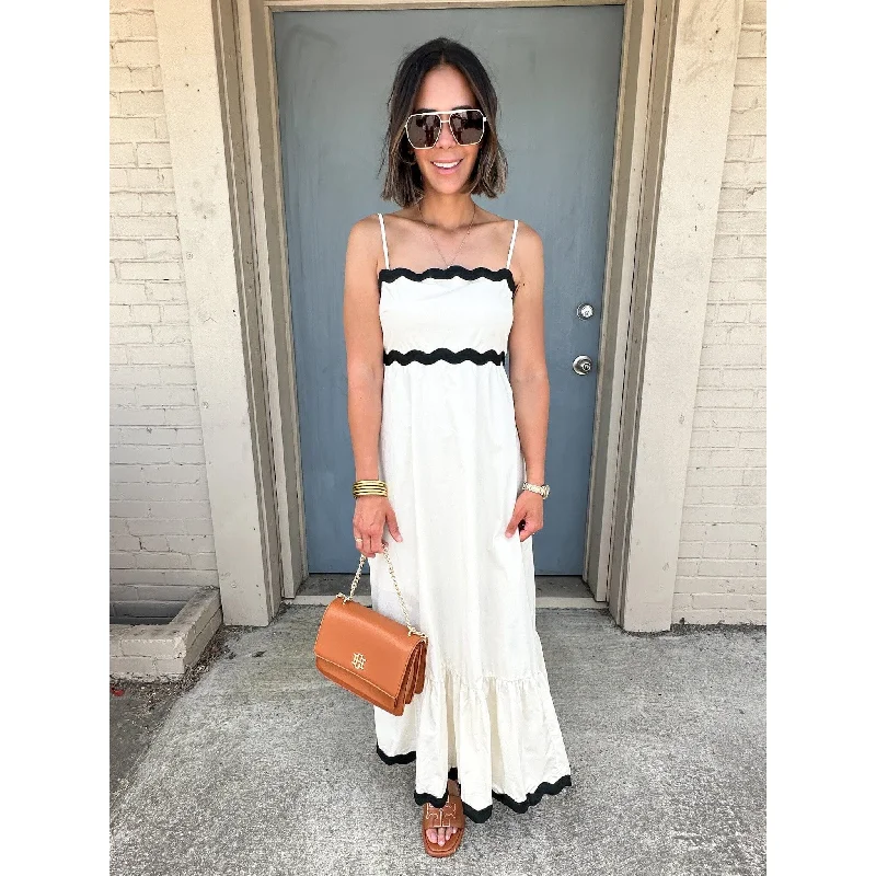 Yours Forever Oatmeal Maxi Dress