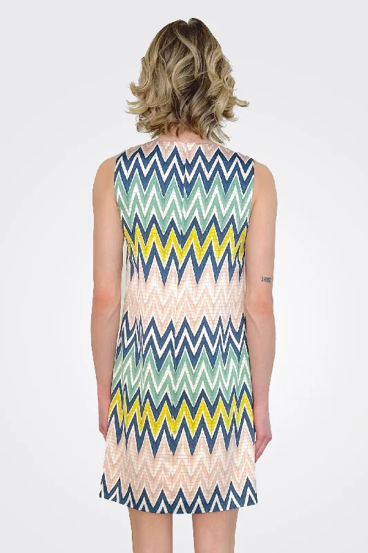 Zigzag Dress - Print